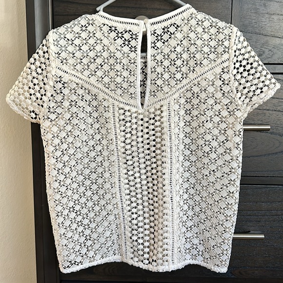 Abercombie & Fitch Crochet Knit Top - Picture 4 of 6